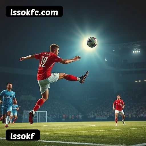 App lssokf para iOS e Android — interface mobile, login biométrico e PIX integrado